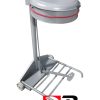 Poubelle collecte Roule norme HACCP inox existe en gris
