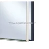 Miroir salle de bain cadre aluminum Reflect sur mesure prix au m2