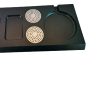 Plateau universel en bois Roll’s pour chambre d’hôtel avec compartiments pour bouilloire et consommables