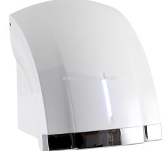 Sèche Mains Automatique Grande Vitesse Silencieux Faible Bruit blanc chrome 1800 watts