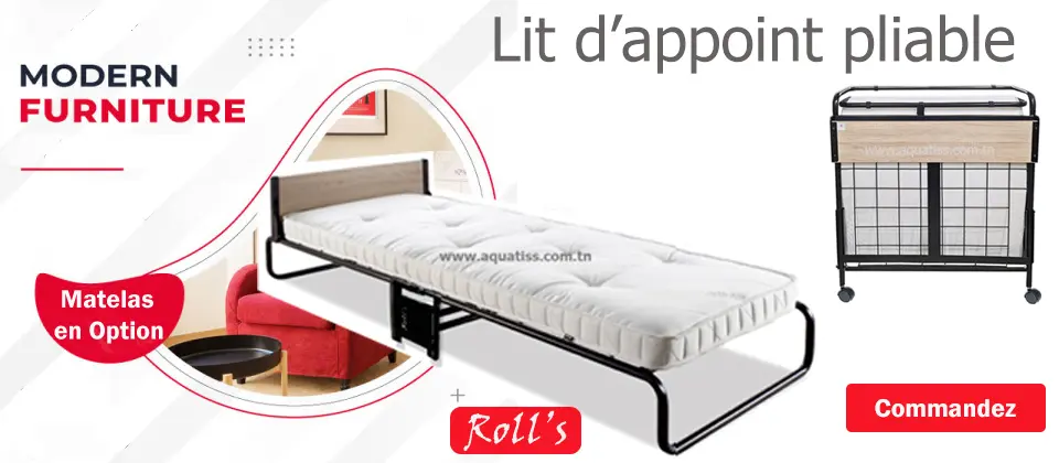 roll's folding bed by aquatiss lit-pliable-rolls-by-aquatiss.