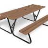 Table de pique-nique roll's idéale pour parc école aire de repos cour d'école